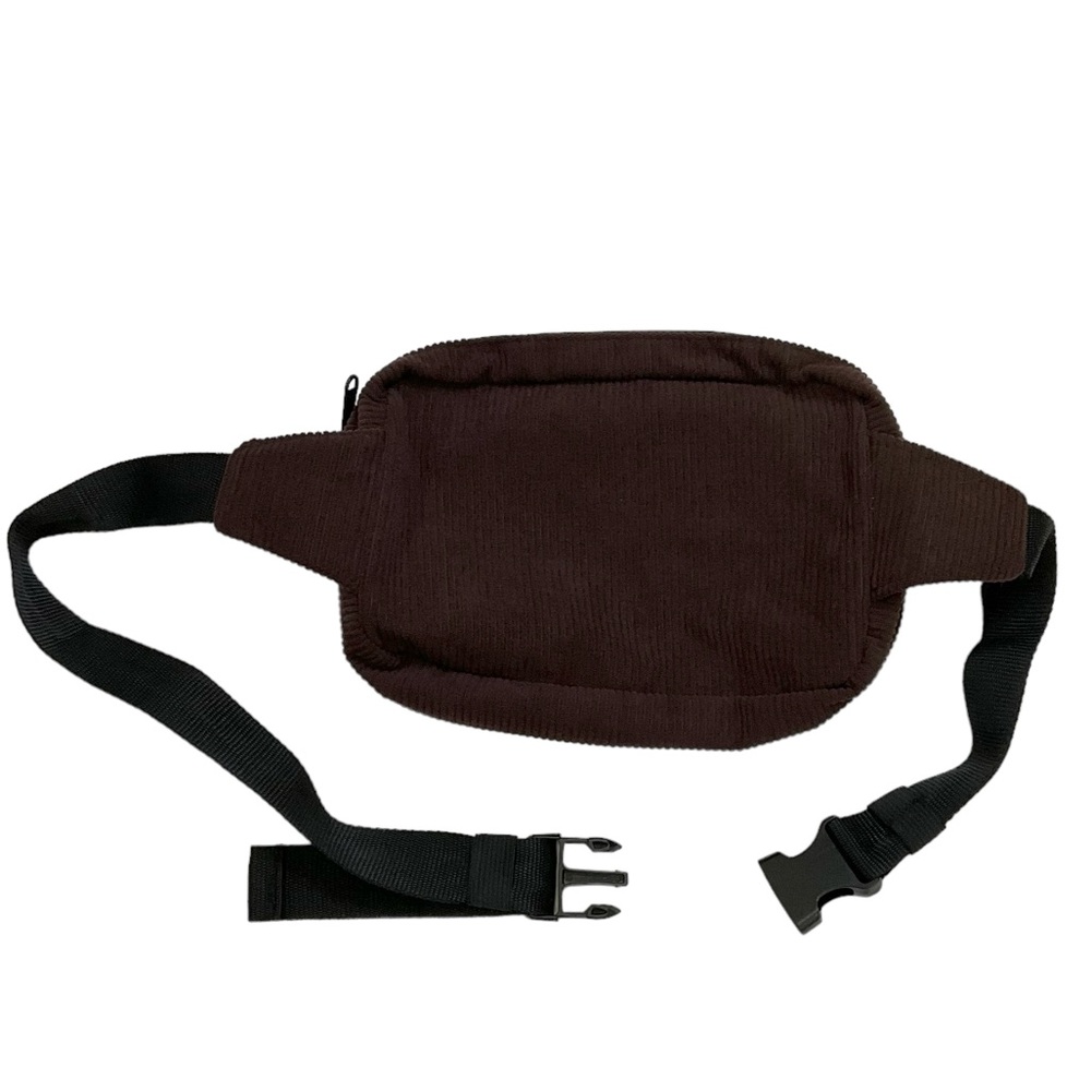 Justin Bieber x Tim Hortons Collab Tim Biebs Fanny Pack Brown Corduroy B… - Picture 4 of 16
